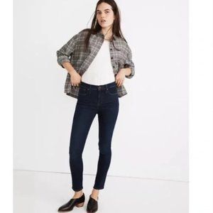 NWT Madewell 9" Mid-Rise Skinny Jeans in Orland Wash